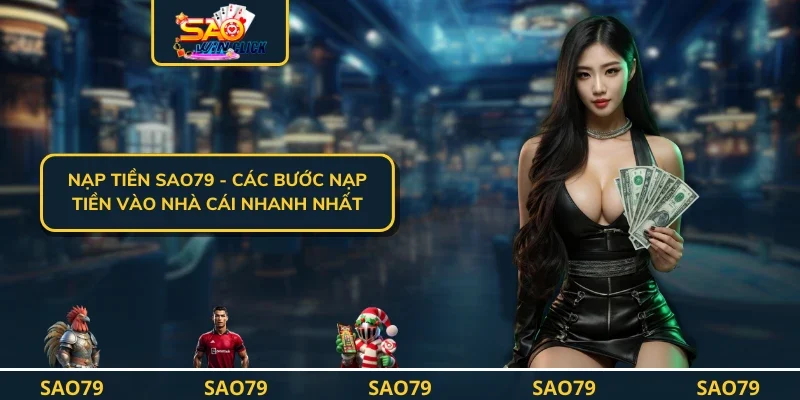 Nạp Tiền SAO79 - Các Bước Nạp Tiền Vào Nhà Cái Nhanh Nhất